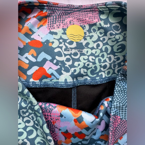 Anthropologie Daily Practice Leggings Liana Print Medium - Picture 5 of 7